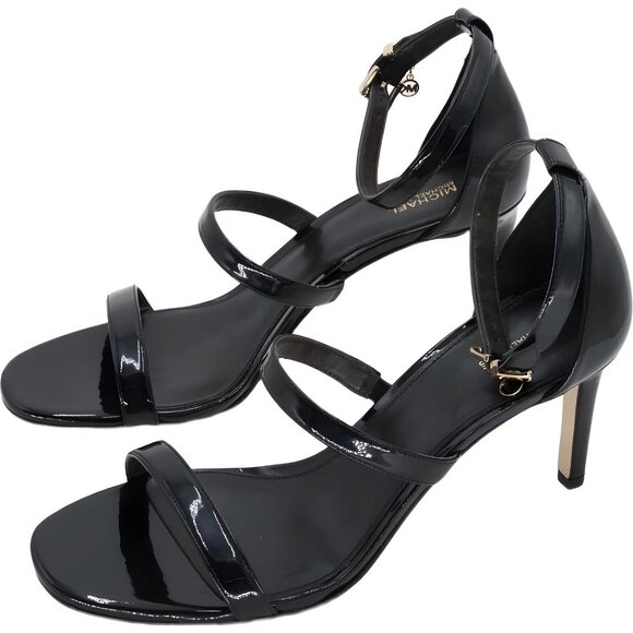 Michael Kors Koda Sandal Black Strappy Heel Women's US 9.5 - Picture 2 of 6